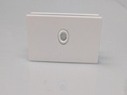 Shelf Bracket - Square - Suit 6mm - Matt White